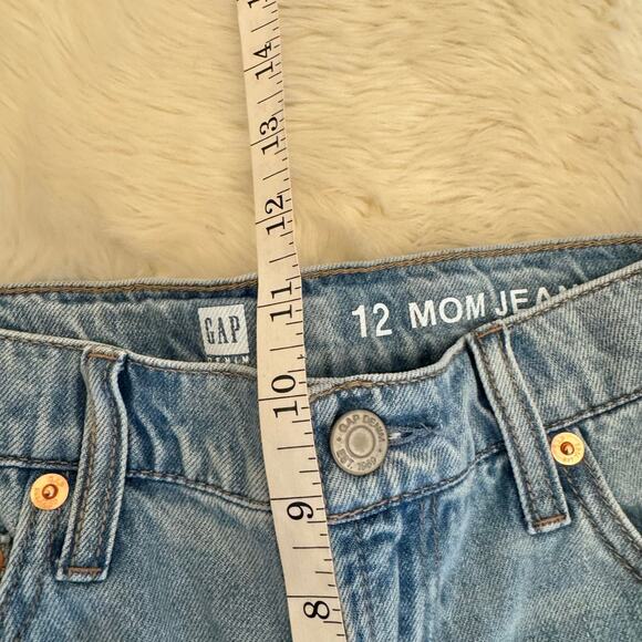 Gap Teen Mom Jean Distressed Denim 12 NWT - Picture 12 of 14